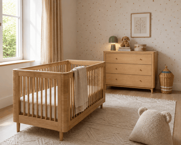 How to Style a Calm Oak Nursery | LPM Home Dubai - LPM Home