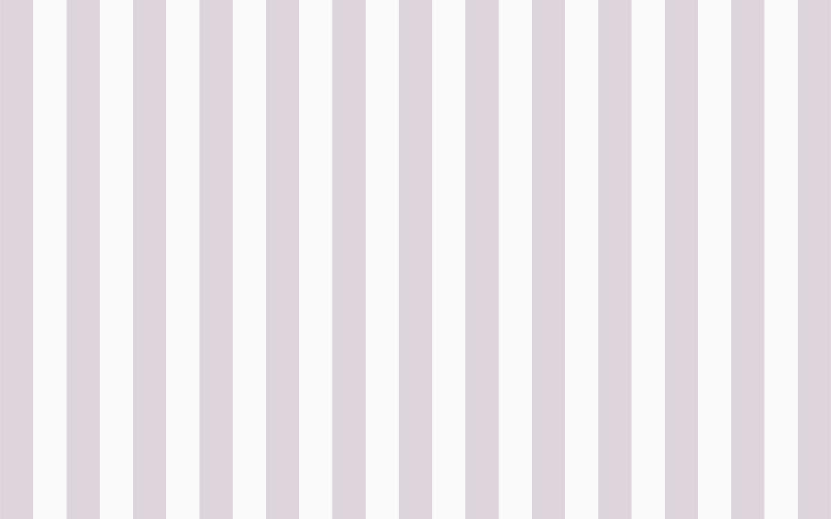 Striped Wallpaper – Lilac / Wide (16 cm) – Pastelowe Love | LPM Home