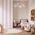 Striped Wallpaper – Lilac / Wide (16 cm) – Pastelowe Love | LPM Home