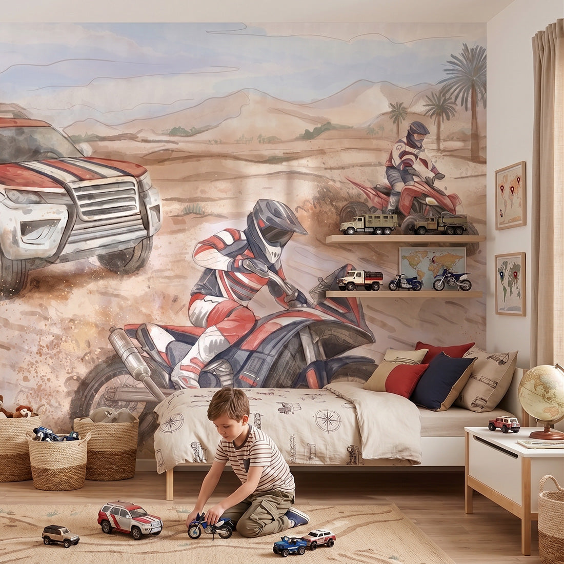 Off-Road Wallpaper Mural – Pastelowe Love | LPM Home