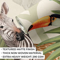 Safari Wallpaper Mural – Colour – Pastelowe Love | LPM Home
