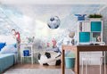 Football Wallpaper Mural – Colour – Pastelowe Love | LPM Home
