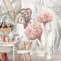 Wildflowers Wallpaper Mural – Large – Pastelowe Love | LPM Home