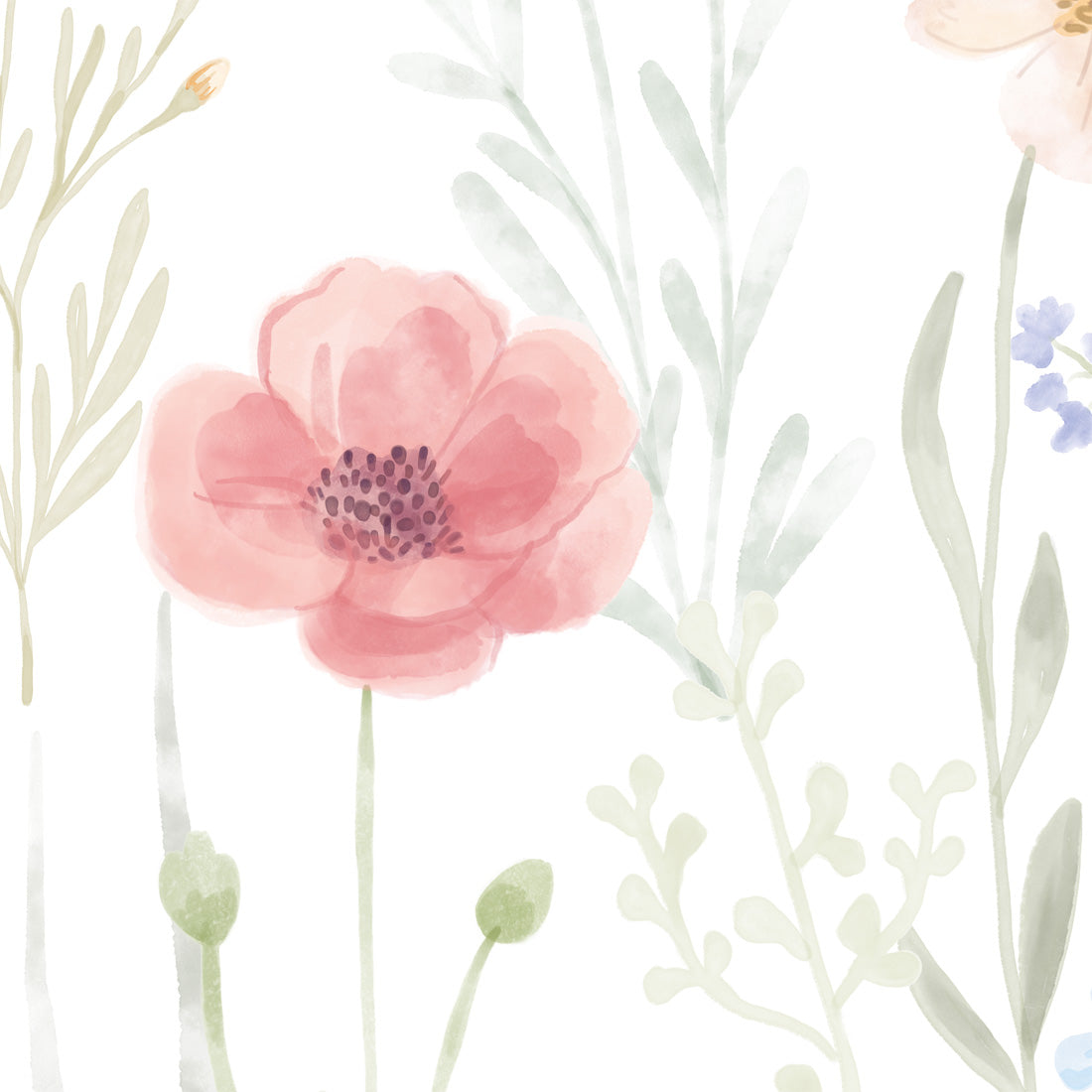 Spring Garden Wallpaper Mural – Standard – Pastelowe Love | LPM Home