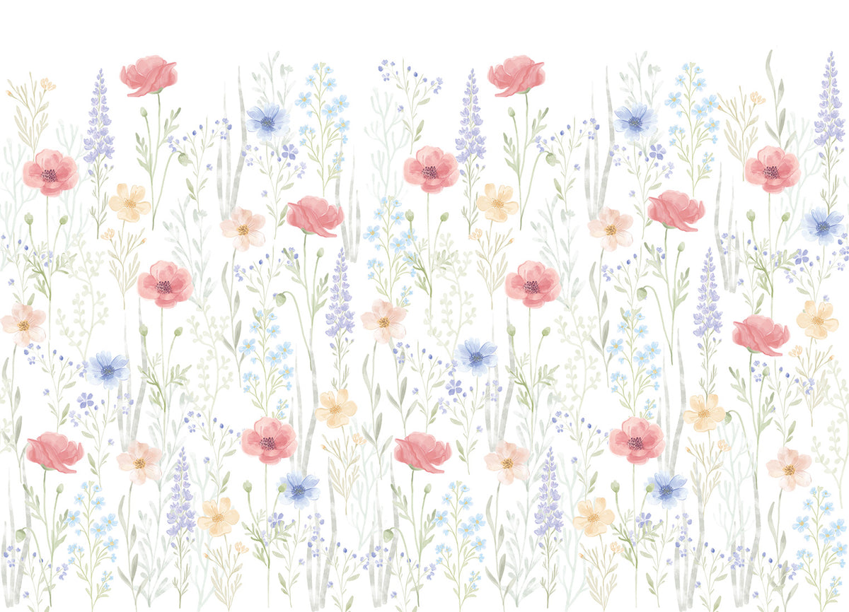 Spring Garden Wallpaper Mural – Standard – Pastelowe Love | LPM Home