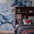 Gaming Wallpaper Mural – Blue – Pastelowe Love | LPM Home