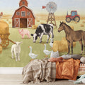 Farm Wallpaper Mural – Pastelowe Love | LPM Home