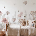 Wildflowers Wallpaper Mural – Small – Pastelowe Love | LPM Home
