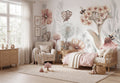 Wildflowers Wallpaper Mural – Large – Pastelowe Love | LPM Home