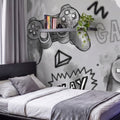 Gaming Wallpaper Mural – Grey – Pastelowe Love | LPM Home