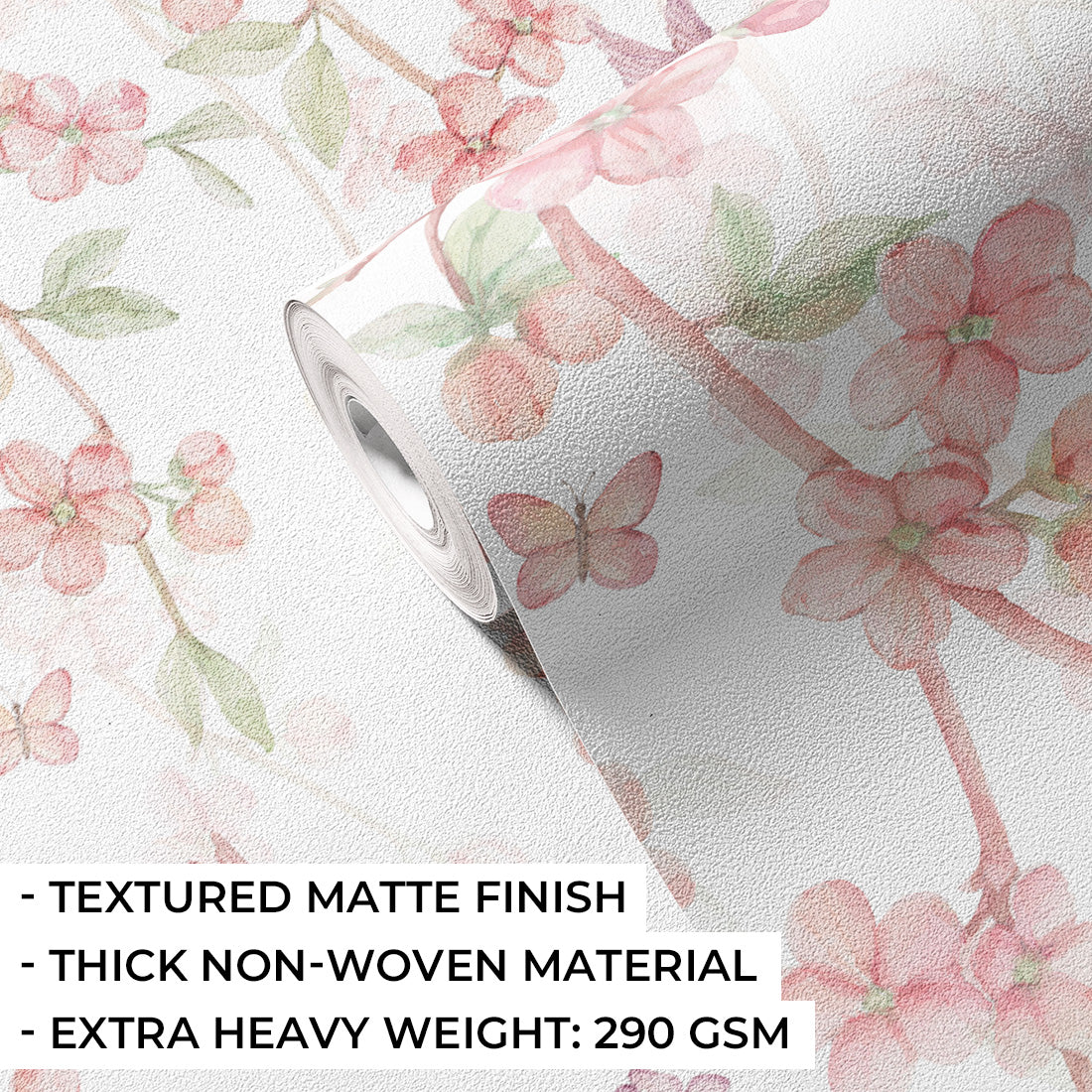 Sakura Cherry Blossom Wallpaper Mural – Pastel – Pastelowe Love | LPM Home