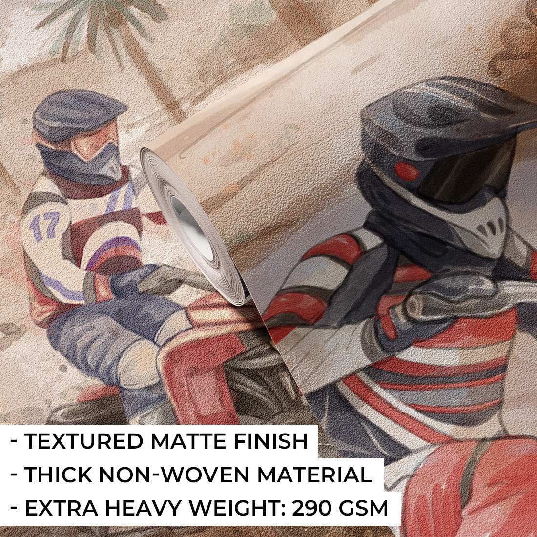 Off-Road Wallpaper Mural – Pastelowe Love | LPM Home