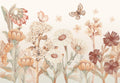 Boho Flowers Wallpaper Mural – Large – Pastelowe Love | LPM Home