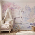 Unicorn Wallpaper Mural – Pastelowe Love | LPM Home