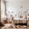 Wildflowers Wallpaper Mural – Small – Pastelowe Love | LPM Home