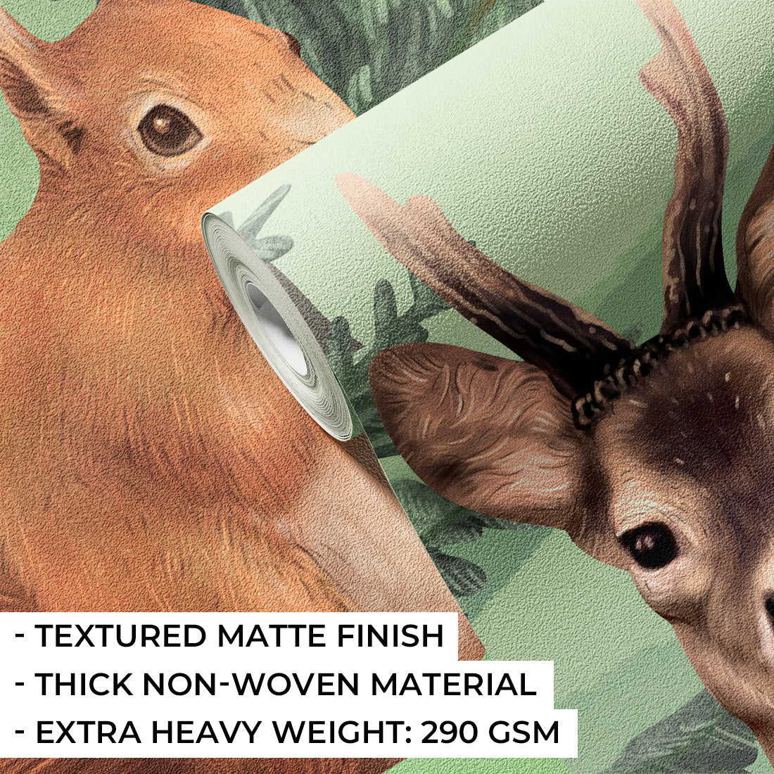 Woodland Forest Wallpaper Mural – Pastelowe Love | LPM Home