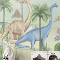 Dinosaurs Wallpaper Mural – Colour – Pastelowe Love | LPM Home