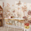 Boho Flowers Wallpaper Mural – Large – Pastelowe Love | LPM Home