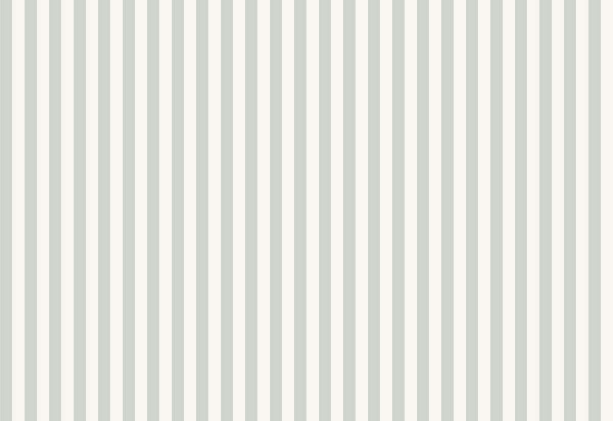 Striped Wallpaper – Matcha / Narrow (8 cm) – Pastelowe Love | LPM Home