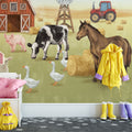 Farm Wallpaper Mural – Pastelowe Love | LPM Home