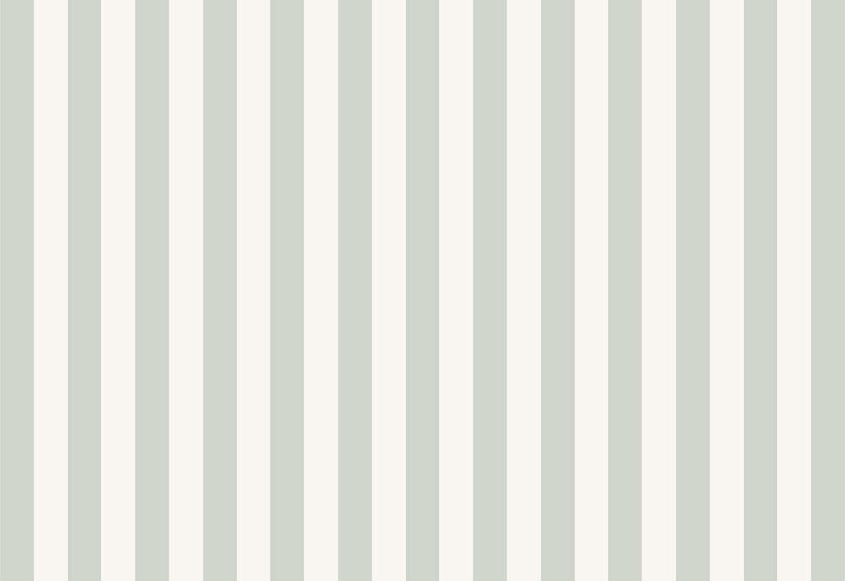 Striped Wallpaper – Matcha / Wide (16 cm) – Pastelowe Love | LPM Home