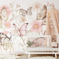 Butterflies Wallpaper Mural – Large – Pastelowe Love | LPM Home