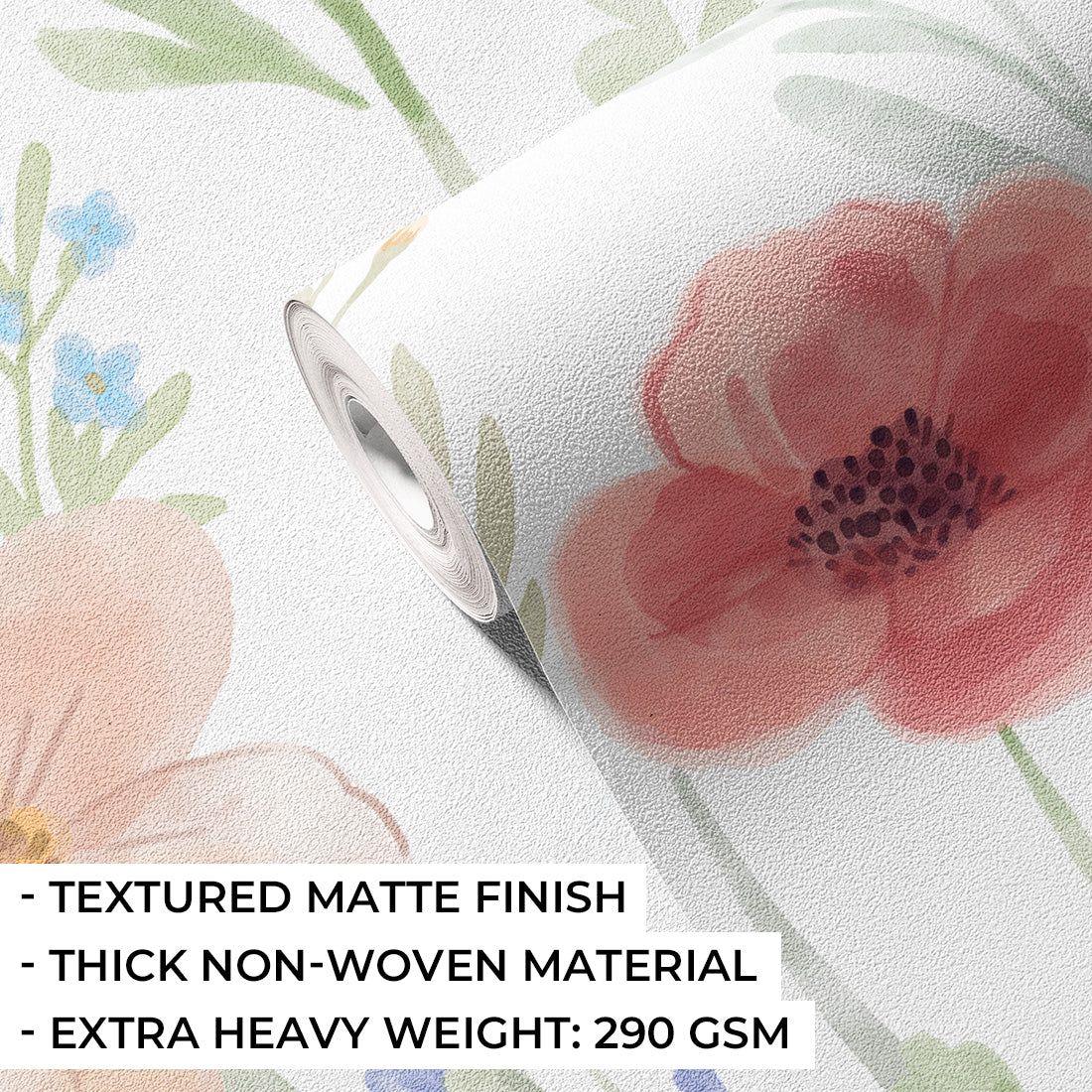 Spring Garden Wallpaper Mural – Standard – Pastelowe Love | LPM Home
