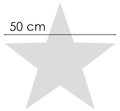 Star Pillow, Linen Natural - LPM Home