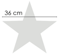 Star Pillow Mini, Linen Natural - LPM Home