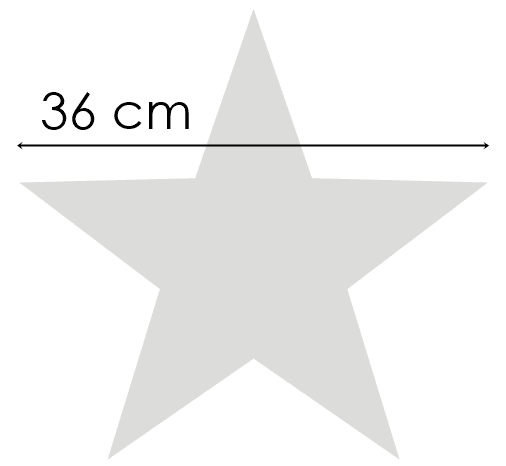 Star Pillow Mini, Linen Natural - LPM Home