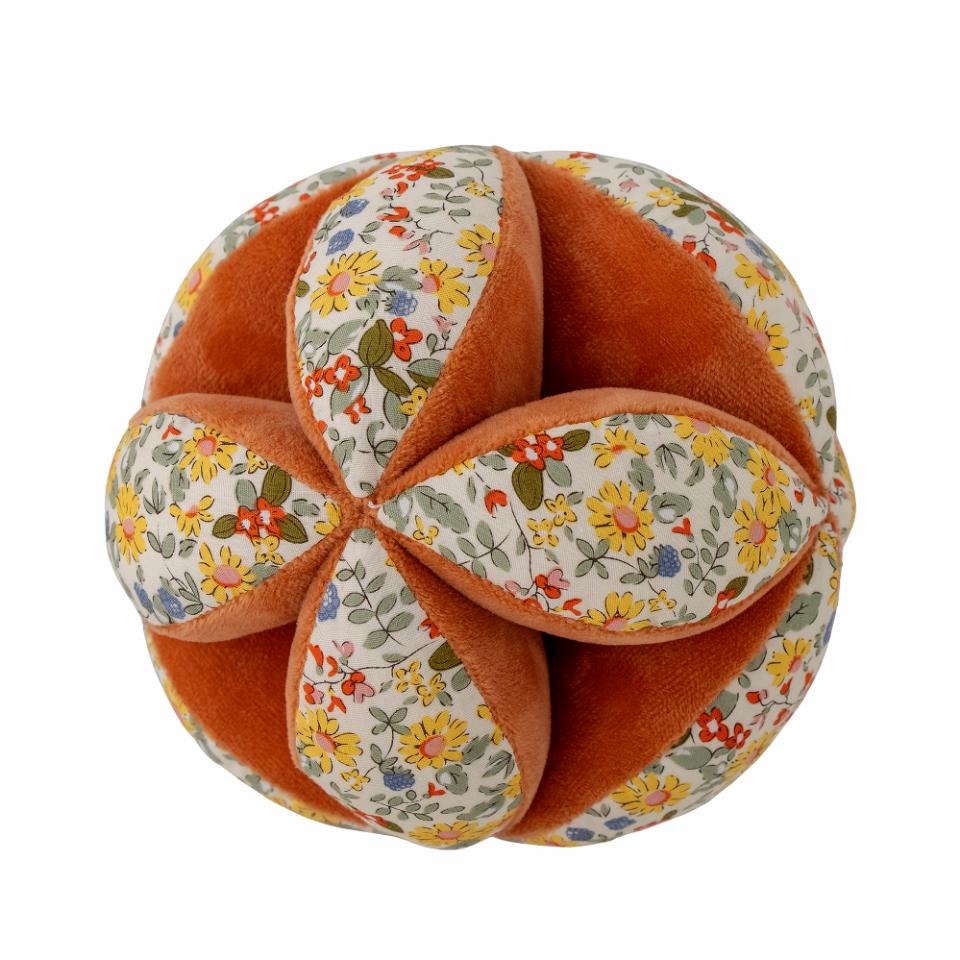 Rattle Ball Venke, Orange, Cotton - Le Petit Marché Home Furniture