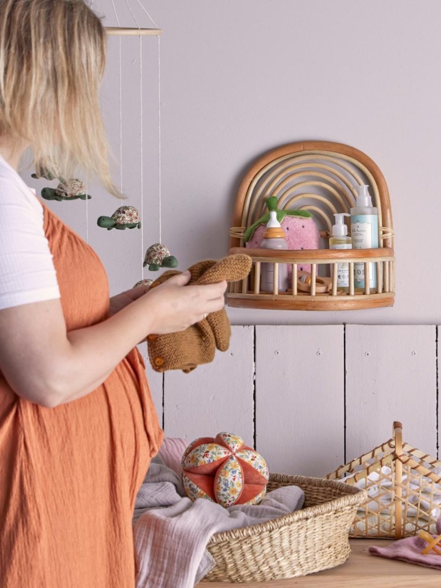 Rattle Ball Venke, Orange, Cotton - Le Petit Marché Home Furniture
