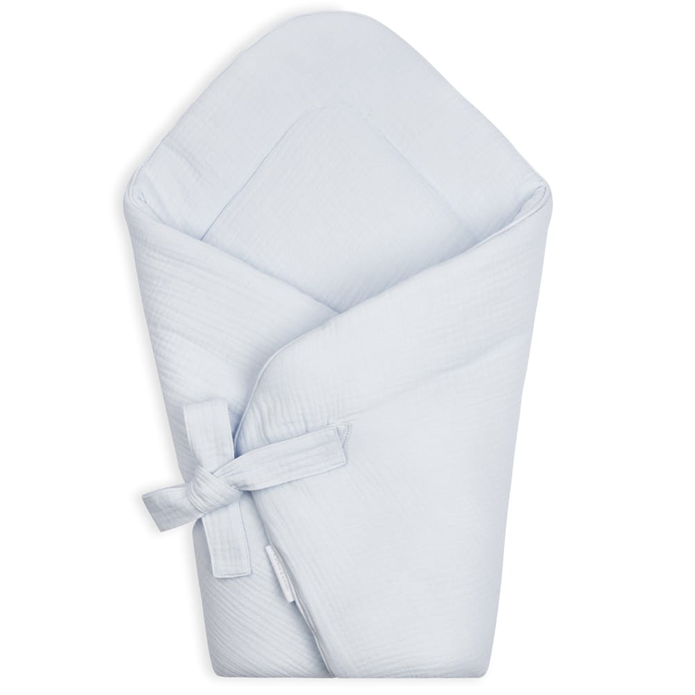 Baby Horn Muslin and Linen, Light Blue - LPM Home