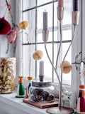 Candle Holder Lorine, Gold, Metal - Le Petit Marché Home Furniture