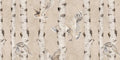 Birch and Owls - Beige - Le Petit Marché Home Furniture