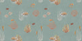Coral Garden - Blue - Le Petit Marché Home Furniture