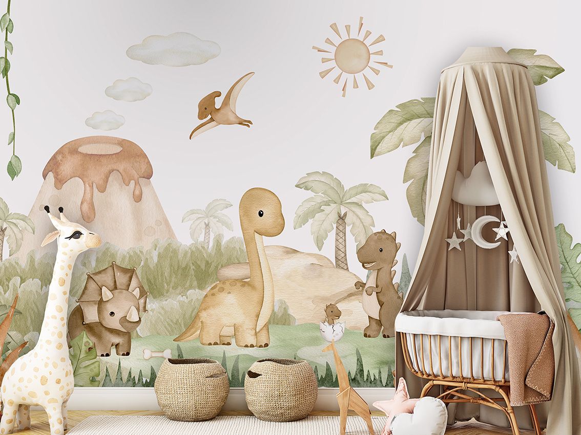 Wallpaper - Dino Baby (Pre - Order) - LPM Home