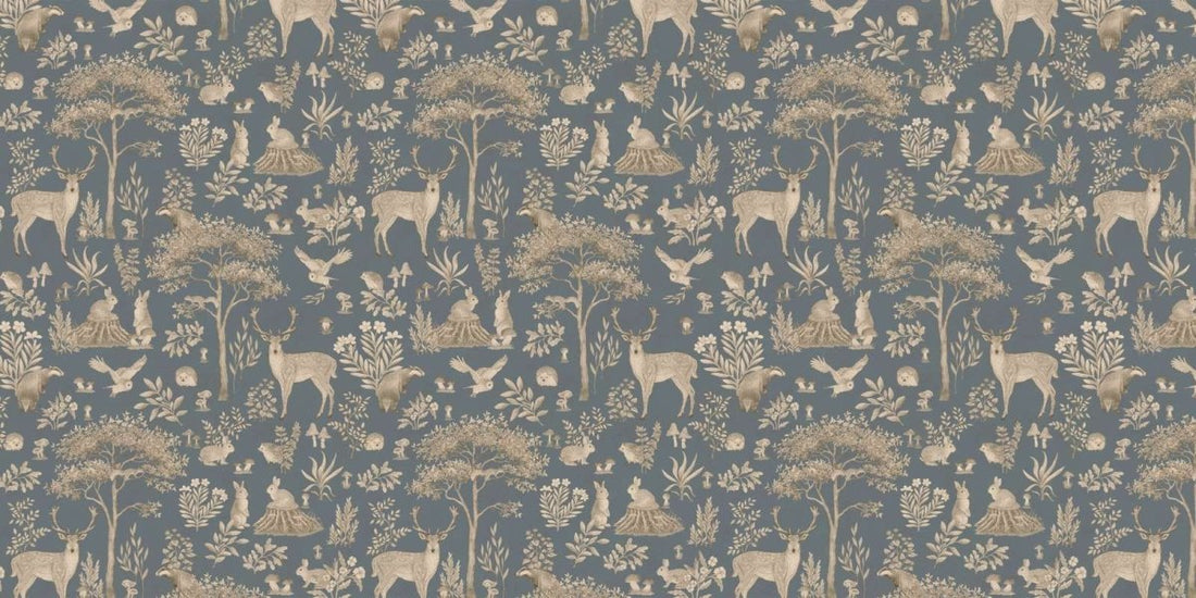 Fantastic Forest - Vintage Blue - Le Petit Marché Home Furniture