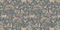 Fantastic Forest - Vintage Blue - Le Petit Marché Home Furniture