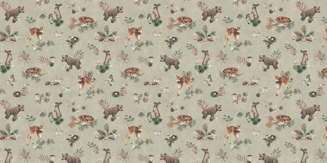 Forest Gathering - Green - Le Petit Marché Home Furniture