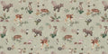 Forest Gathering - Green - Le Petit Marché Home Furniture