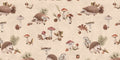 Happy Hedgehog - Beige - Le Petit Marché Home Furniture