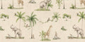Joyful Jungle - Sand - Le Petit Marché Home Furniture