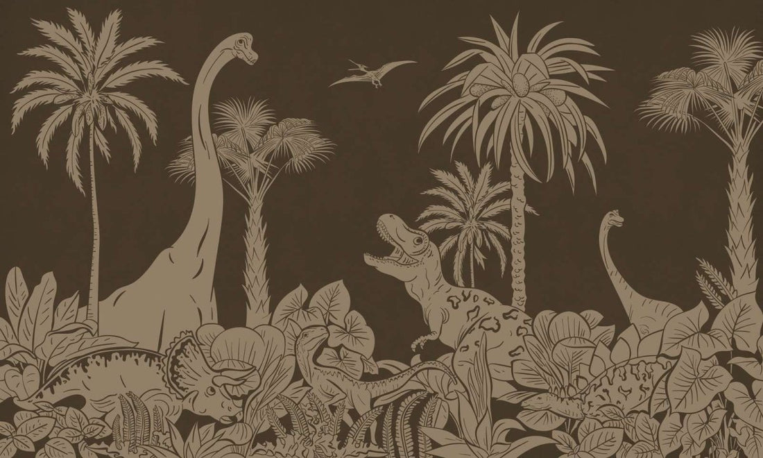 Monochrome Dino - Brown Vintage - Le Petit Marché Home Furniture