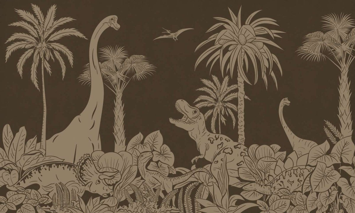 Monochrome Dino - Brown Vintage - Le Petit Marché Home Furniture