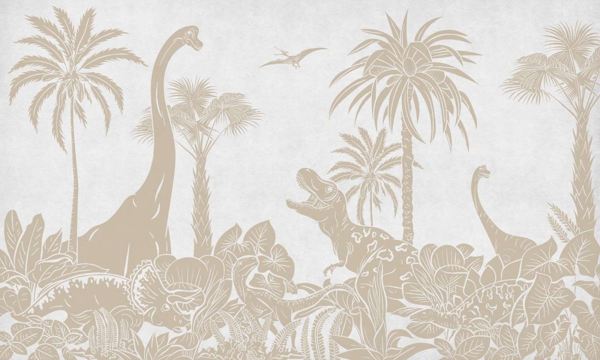 Monochrome Dino - White Vintage - Le Petit Marché Home Furniture