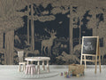 Monochrome Forest - Blue Vintage - Le Petit Marché Home Furniture