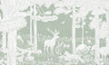 Monochrome Forest - Green - Le Petit Marché Home Furniture