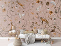 Wallpaper - Playful Forest - Pink (Pre - Order) - LPM Home
