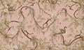 Wallpaper - Playful Monkeys - Vintage - Pink (Pre - Order) - LPM Home